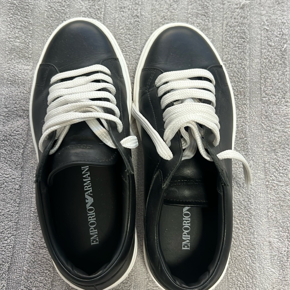 Emporio Armani leather shoes